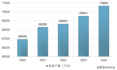 2024年全年粮食播种面积11932万公顷